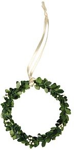 Rayher Geschenkanhänger grün Buchskranz Ø 7,5 cm, 1 St.