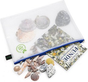 FolderSys Reißverschlussbeutel transparent/blau 0,20 mm, 1 St.