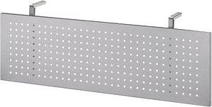 HAMMERBACHER Prokura Sichtblende silber 115,0 x 35,0 cm