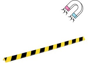 Thumbnail - DURABLE Prallschutz C35 magnetisch eckig 45,0 x 45,0 mm, 1 St.