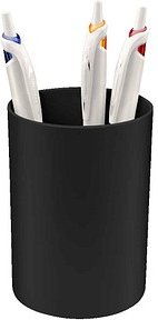 Thumbnail - cep Stiftehalter 500 FIRST schwarz recycelbares Polystyrol 7,5 x 7,5 x 10,5 cm