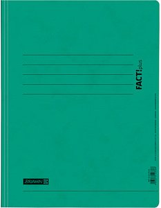 BRUNNEN Spiralhefter FACT!plus Karton grün DIN A4