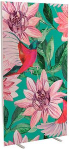 PAPERFLOW Trennwand easyScreen Garden Factory, 62417 bunt 94,0 x 173,4 cm, 1 St.