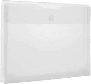 FolderSys Dokumententaschen DIN A4 quer transparent glatt 0,20 mm, 10 St.