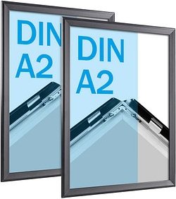 SPRINTIS Klapprahmen schwarz 42,0 x 59,4 cm, 2 St.