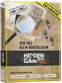 HIDDEN GAMES Tatort Krimispiel Fall 1 Der Fall Klein-Borstelheim Escape-Room Spiel, 1 St.