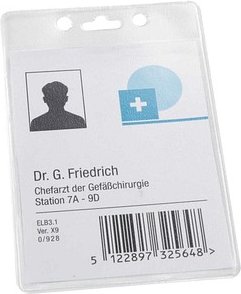 EICHNER Ausweishüllen transparent A7 hoch, 200 St.