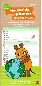 Thumbnail - Heye Familienkalender Maus 2026