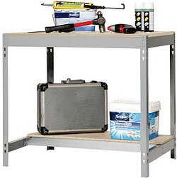 Thumbnail - Simonrack Werkbank SIMONWORK BT0 grau 151,0 x 76,0 x 84,2 cm
