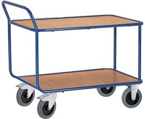 Thumbnail - Rollcart Tischwagen 08-7218 blau 125,0 x 80,0 x 100,0 cm