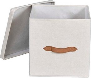 LOVE !T STORE !T Premium Aufbewahrungsbox beige 30,0 x 30,0 x 30,0 cm