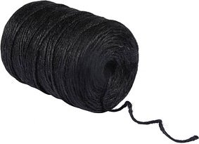 Rayher Garn Jute rauh schwarz 3,5 mm x 280,0 m