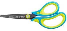 Pelikan Papierschere griffix® blau-gelb 14,0 cm