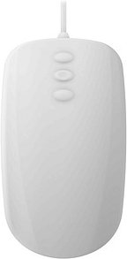 Thumbnail - CHERRY AK-PMH3 Medical Mouse 3-Button Scroll Hygiene-Maus kabelgebunden weiß