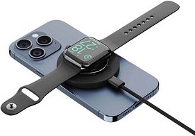 Thumbnail - XLAYER MagFix Pro 3-in-1 Induktive Ladestation schwarz, 15 Watt