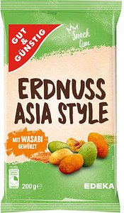 GUT&GÜNSTIG Erdnuss-Asia-Mix Erdnüsse 200,0 g
