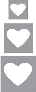 3 Rayher Motivlocher Herzen