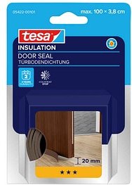 tesa tesamoll® INSULATION Dichtungsband braun 3,8 cm x 1,0 m 1 Rolle