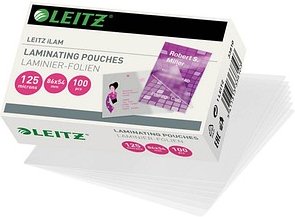 Thumbnail - LEITZ Laminierfolien glänzend für Kreditkartenformat 125 micron, 100 St.