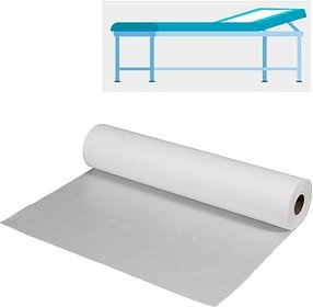 Meditrade® Ärztekrepp ROLLICEL® 1-lagig weiß 50,0 cm x 50,0 m, 6 Rollen
