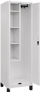 CP Putzmittelschrank Classic Plus 080110-00 S10014 verkehrsweiß 4 Fachböden 60,0 x 50,0 x 195,0 cm, aufgebaut, 1 St.