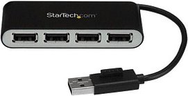StarTech.com USB-Hub 4-fach schwarz