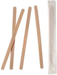 PAPSTAR Einweg-Rührstäbchen pure, Holz, 1.000 St.