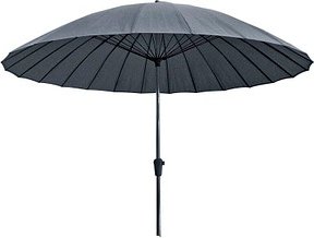 Thumbnail - Garden Pleasure Sonnenschirm rund, anthrazit Ø 260,0 cm, 1 St.