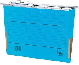 5 bene Hängetaschen blau