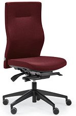 ORIGINAL STEIFENSAND Bürostuhl Seno Comfort, SC 2350112 257 Stoff rot, Gestell schwarz