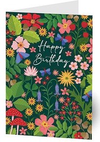 Thumbnail - LUMA Geburtstagskarte Blumenwiese DIN B6, 1 St.