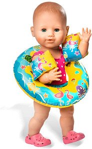 Heless® Schwimmring Puppenzubehör