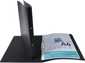 Exacompta Ringbuch 2-Ringe schwarz 2,0 cm DIN A4, 1 St.