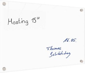 Thumbnail - ALLboards Whiteboard 150,0 x 100,0 cm transparent Glas