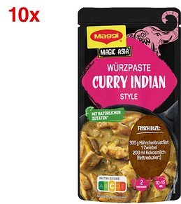 Maggi® Würzpaste Curry Indian Style 10x 2 Portionen