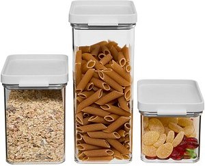 MEPAL Vorratsdosen-Set Omnia weiß 0,7/1,1/2,0 l, 1 Set