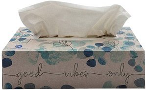 oecolife Taschentücherbox 4-lagig weiß, 1 St.