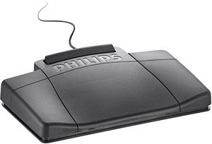 PHILIPS LFH2210 Fußschalter für Diktiergeräte