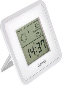 hama Borneo Thermometer weiß