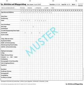 BOI Soz.Aktivitäten und Alltagsgestaltung Formulare, 50 St.