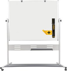 Thumbnail - Bi-Office mobiles Whiteboard EVOLUTION 150,0 x 120,0 cm weiß emaillierter Stahl