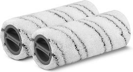 Thumbnail - KÄRCHER 2.055-007.0 Walzenset für Hartbodenreiniger Mikrofaser 60 °C waschbar, 2 St.