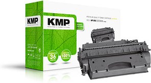 KMP H-T236 schwarz Toner kompatibel zu HP 05X (CE505X)