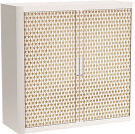 Thumbnail - PAPERFLOW easyOffice Classic Chic Rollladenschrank 62400 2 Fachböden 110,0 x 41,5 x 104,0 cm