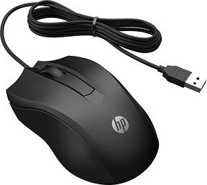 HP Maus kabelgebunden schwarz