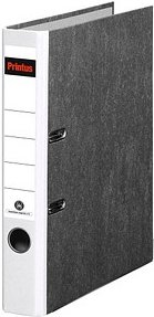 Printus Ordner weiß marmoriert Karton 5,0 cm DIN A4, 1 St.