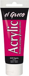 KREUL el Greco Acrylfarbe magenta 75,0 ml, 1 St.