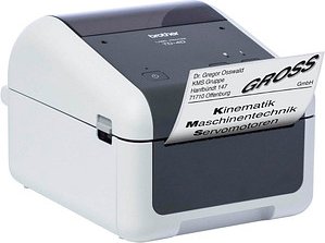 Thumbnail - brother TD-4520DN Etikettendrucker weiß, schwarz