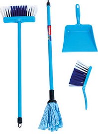 klein Kinder-Putzset Wischmoppset Vileda 6796 blau , 4 St.
