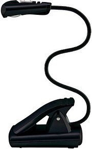 WEDO 2541001 LED Buch-Leselampe schwarz, 1 St.